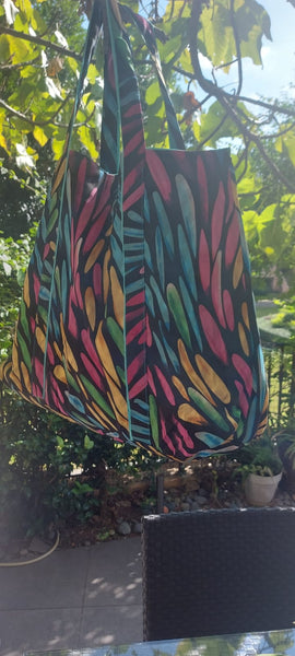 Masika's World Beach Bag with Pouch