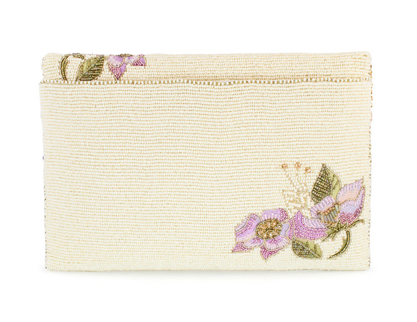 Mary Frances Blushing Blossom Crossbody Handbag