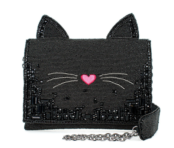 Mary Frances Kitty Couture Crossbody Handbag