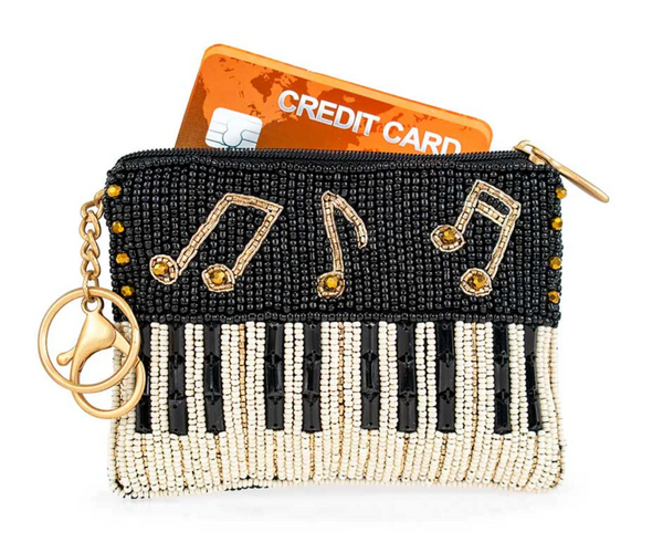 Mary Frances Play It Again Coin Purse/Key Fob
