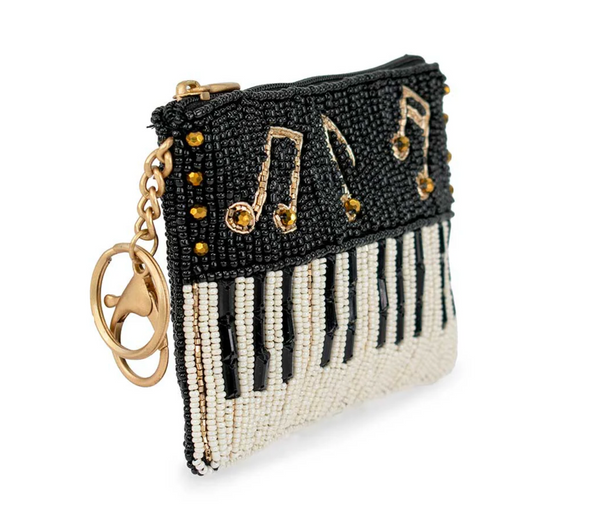 Mary Frances Play It Again Coin Purse/Key Fob