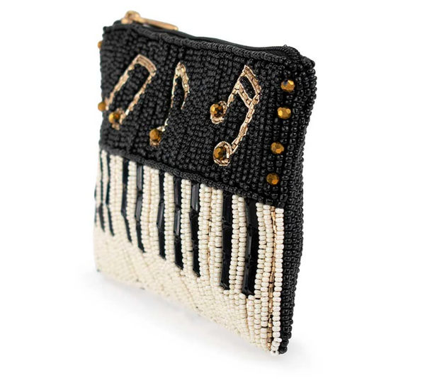 Mary Frances Play It Again Coin Purse/Key Fob