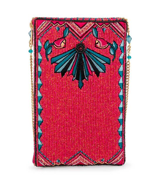 Mary Frances Pure Passion Crossbody Phone Bag