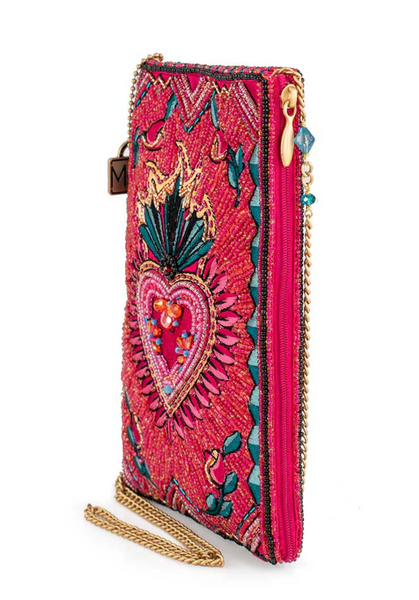Mary Frances Pure Passion Crossbody Phone Bag