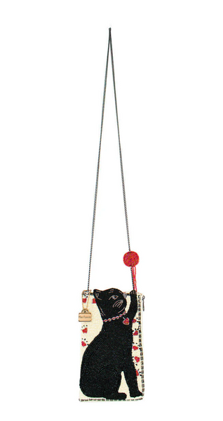 Mary Frances Purr-Suit Crossbody Phone Bag