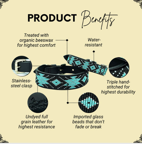 Sambboho Saint Barth Dog Collar