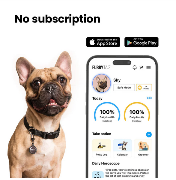 Furry Tag QR Code Pet ID Tag App store Google Play