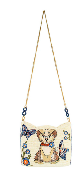 Mary Frances Shaggy Crossbody Handbag