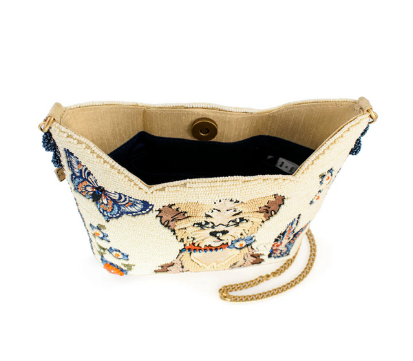 Mary Frances Shaggy Crossbody Handbag
