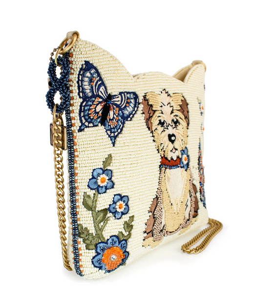 Mary Frances Shaggy Crossbody Handbag