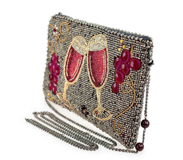 Mary Frances Wine Tasting Crossbody Phone Bag