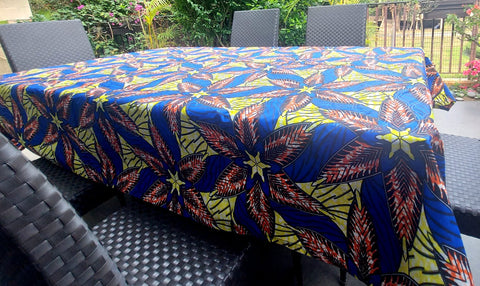 Masika's World Tablecloth 160 x 250cm with 8 Napkins set