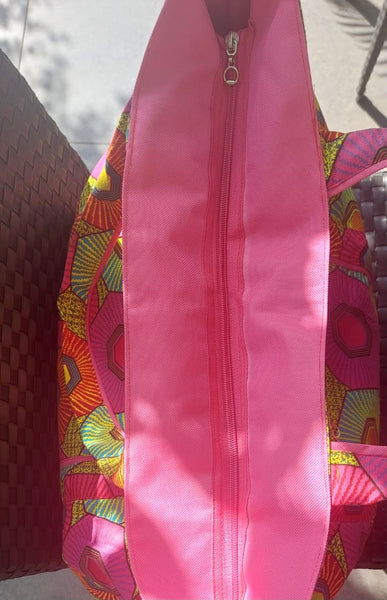Masika's World Beach Bag with Pouch