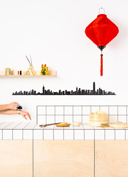 The Line - City Skyline - HONG KONG XL (125cm)