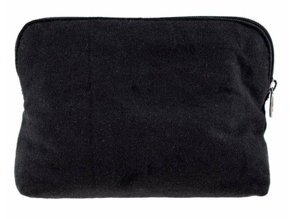 Mary Frances Flaming Hearts Beaded Crossbody Makeup Bag