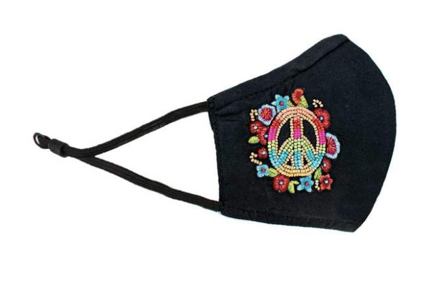 Mary Frances Peace Face Mask