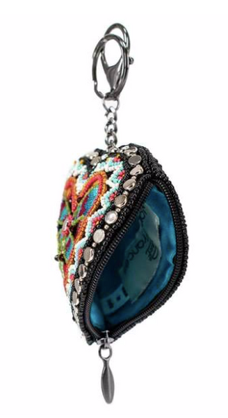 Mary Frances Love Your Tribe Coin Purse/Key Fob