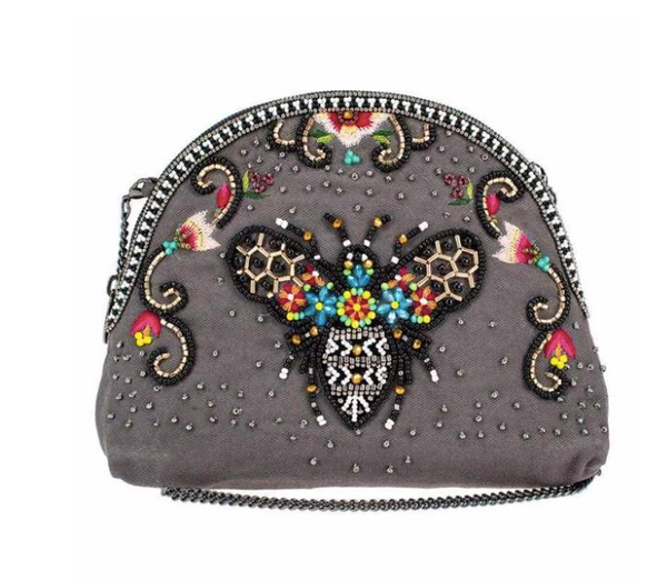 Mary Frances Wild Bee Crossbody/Makeup Bag