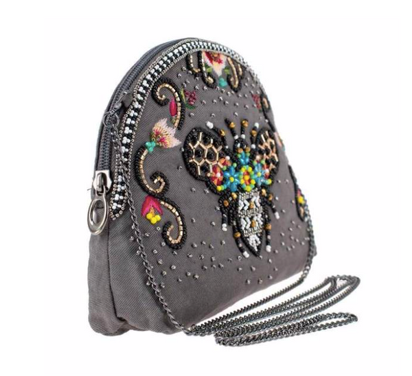 Mary Frances Wild Bee Crossbody/Makeup Bag