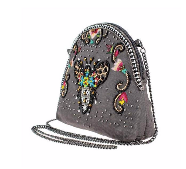 Mary Frances Wild Bee Crossbody/Makeup Bag