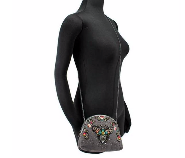 Mary Frances Wild Bee Crossbody/Makeup Bag