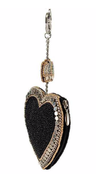 Mary Frances All Heart Coin Purse/Key Fob