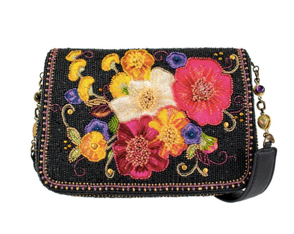 Mary Frances Wildflower Shoulder Handbag