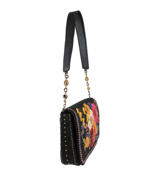 Mary Frances Wildflower Shoulder Handbag