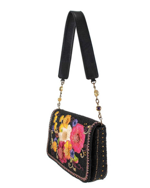 Mary Frances Wildflower Shoulder Handbag
