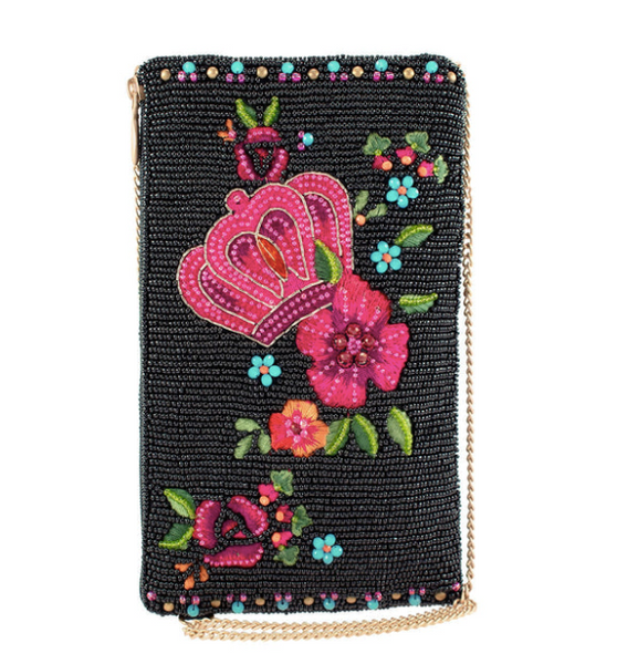 Mary Frances Crown Me Crossbody Phone Bag