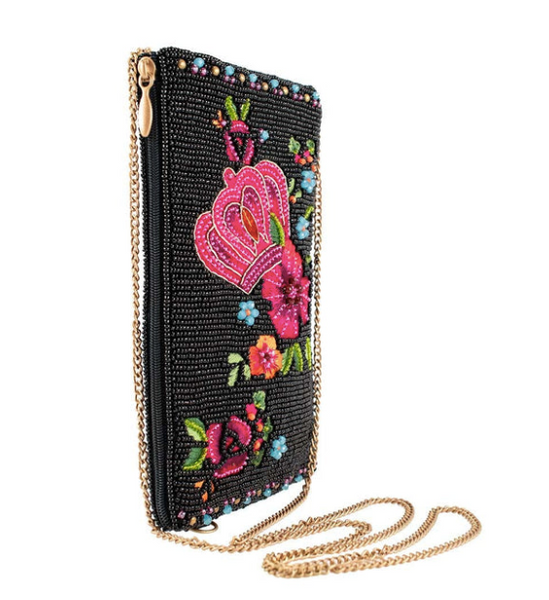 Mary Frances Crown Me Crossbody Phone Bag