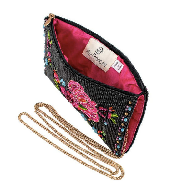 Mary Frances Crown Me Crossbody Phone Bag