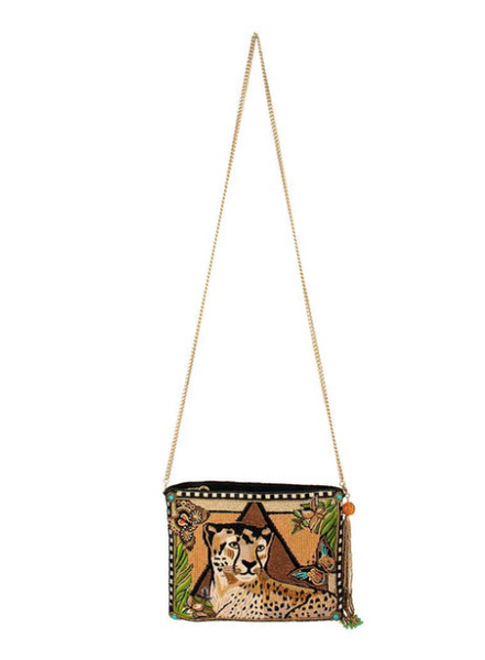 Mary Frances On the Prowl Crossbody Handbag