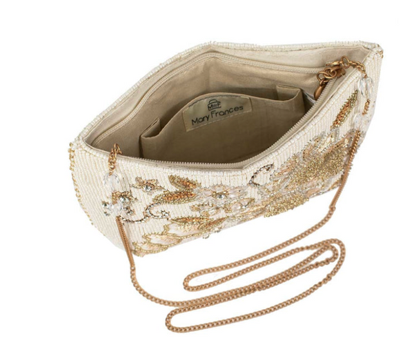 Mary Frances Radiance Crossbody Bridal Clutch