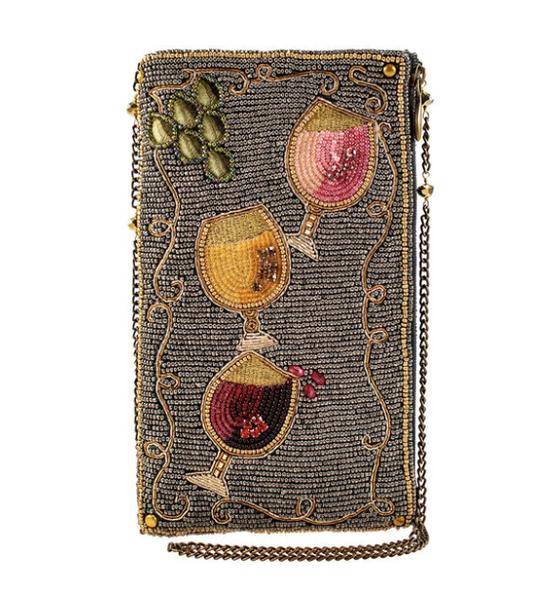 Mary Frances Wine Pairing Crossbody Phone Bag