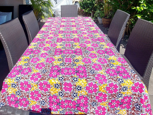 Masika's World Tablecloth 150X260cm with 8 Napkins set