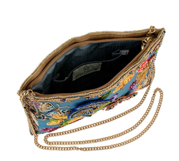 Mary Frances Field of Dreams Crossbody Clutch Handbag