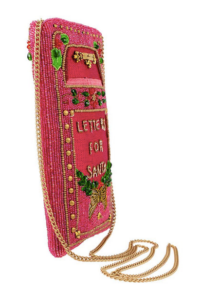 Mary Frances Dear Santa Crossbody Phone Bag
