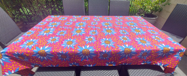 Masika's World Tablecloth 150 x 260cm with 8 Napkins set