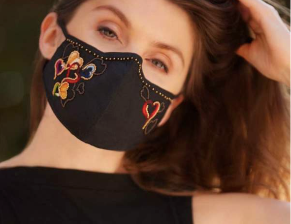 Mary Frances Full of Love Face Mask