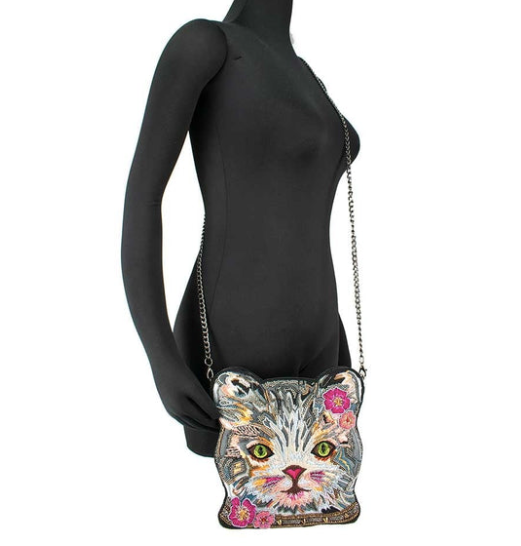 Mary Frances Cattitude Crossbody Handbag