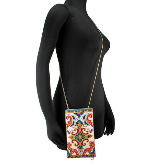 Mary Frances Fiesta Crossbody Phone Bag